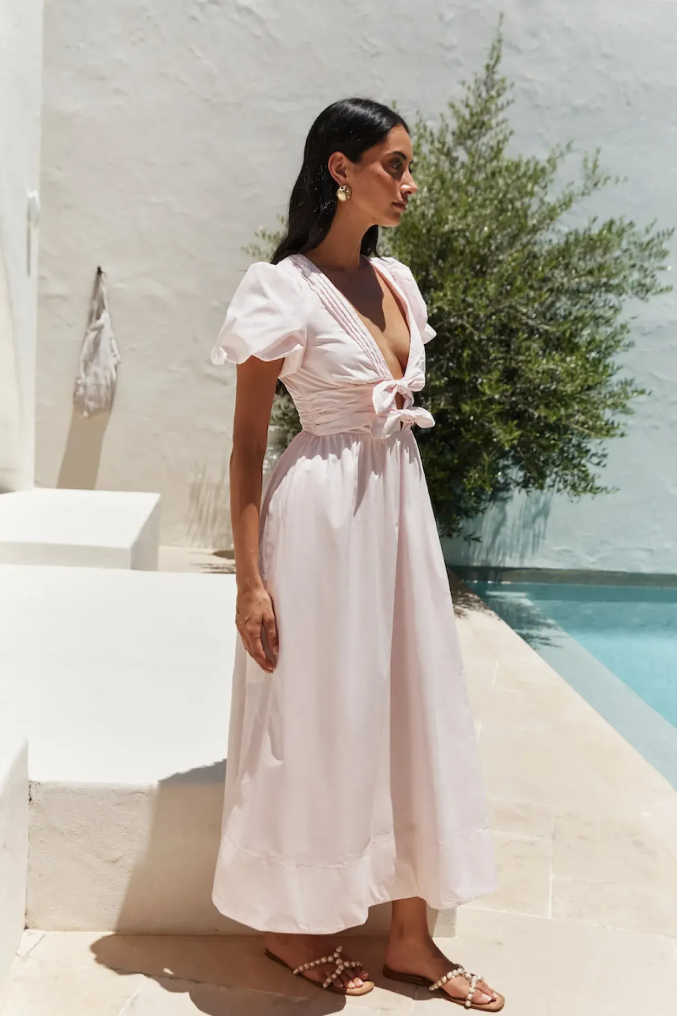 Wedding Guest Dresses|Cocktail Dresses>Hello Molly Simple Story Maxi Dress Pink