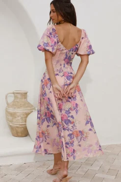 Maxi Dresses>Hello Molly Sing Along Maxi Dress Pink