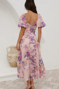 Maxi Dresses>Hello Molly Sing Along Maxi Dress Pink