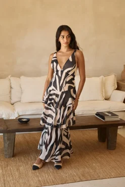 Wedding Guest Dresses|Cocktail Dresses>Hello Molly Siren Calling Maxi Dress Black