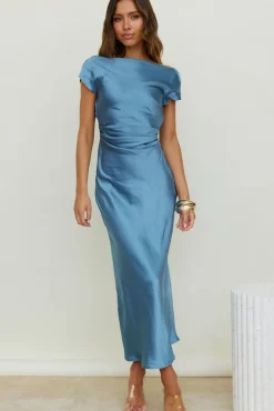 Formal Dresses|Bridesmaid Dresses>Hello Molly Siren Melody Maxi Dress Blue