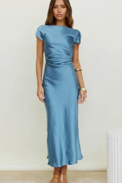 Formal Dresses|Bridesmaid Dresses>Hello Molly Siren Melody Maxi Dress Blue