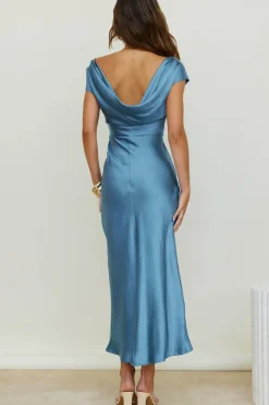 Formal Dresses|Bridesmaid Dresses>Hello Molly Siren Melody Maxi Dress Blue