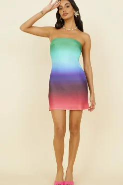 Spring Break Dresses|Summer Dresses>Hello Molly Smiles All-Round Dress Multi