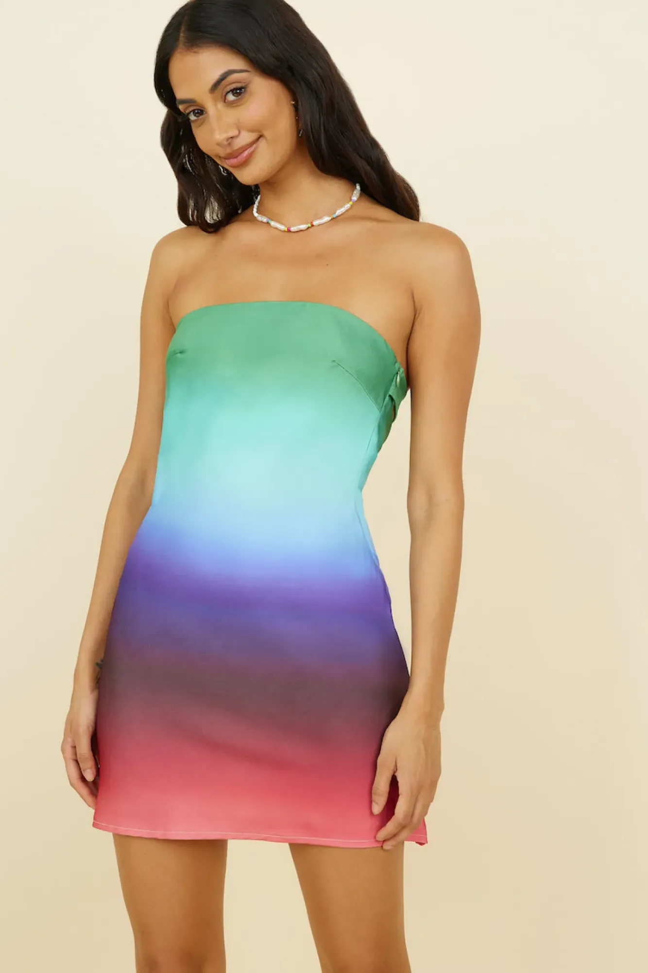 Spring Break Dresses|Summer Dresses>Hello Molly Smiles All-Round Dress Multi