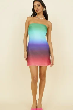 Spring Break Dresses|Summer Dresses>Hello Molly Smiles All-Round Dress Multi