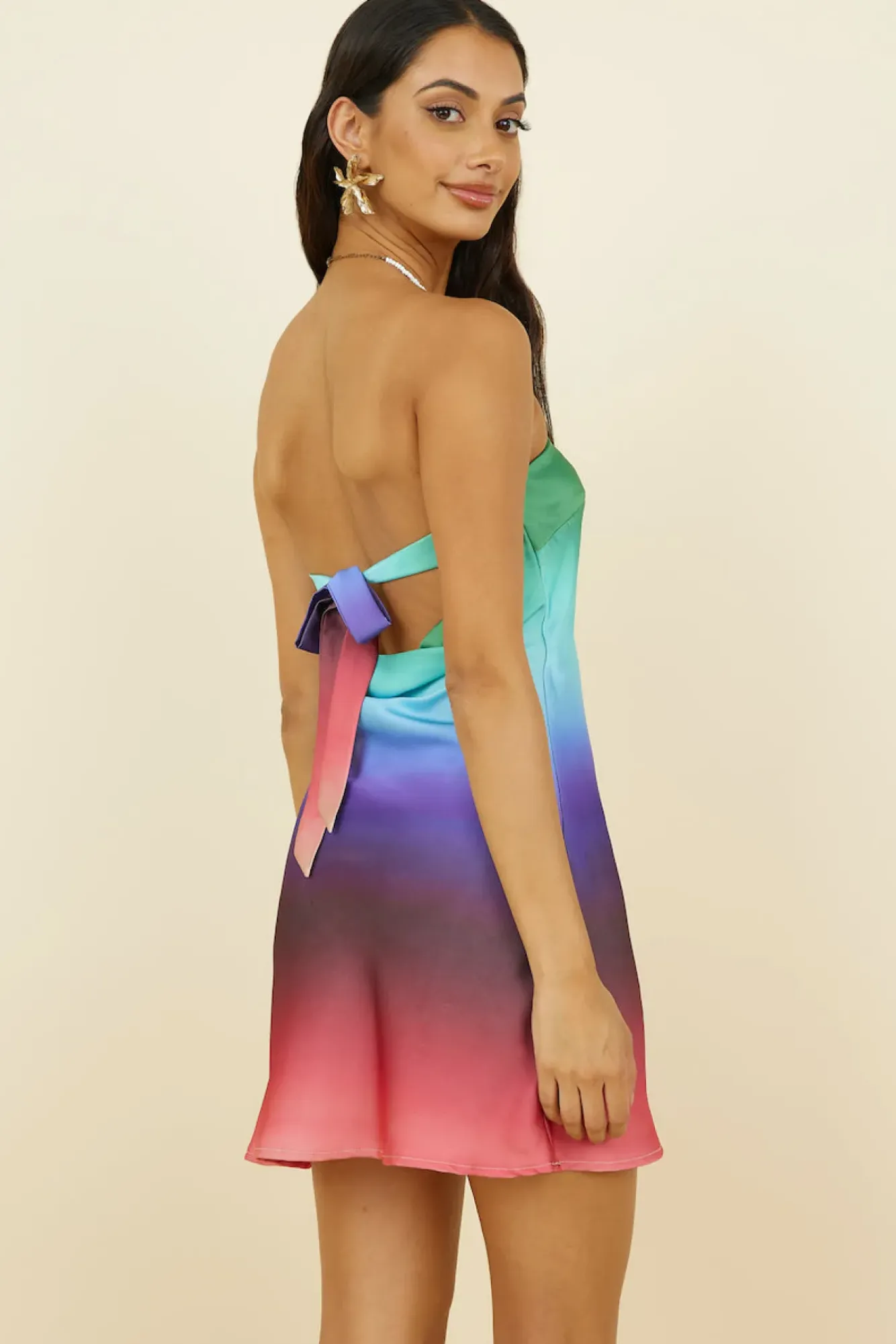 Spring Break Dresses|Summer Dresses>Hello Molly Smiles All-Round Dress Multi
