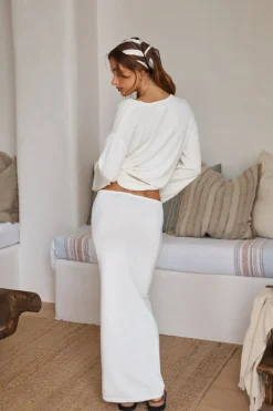 Cropped>SNDYS August Oversized Top Cloud