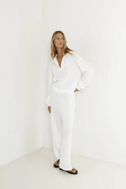 Pants>SNDYS Avery Pant White