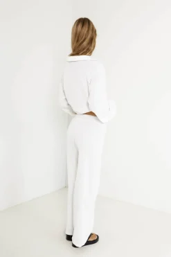 Pants>SNDYS Avery Pant White