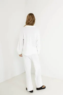 Pants>SNDYS Avery Pant White