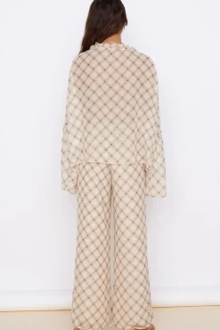 Pants>SNDYS Candice Pant Check Print