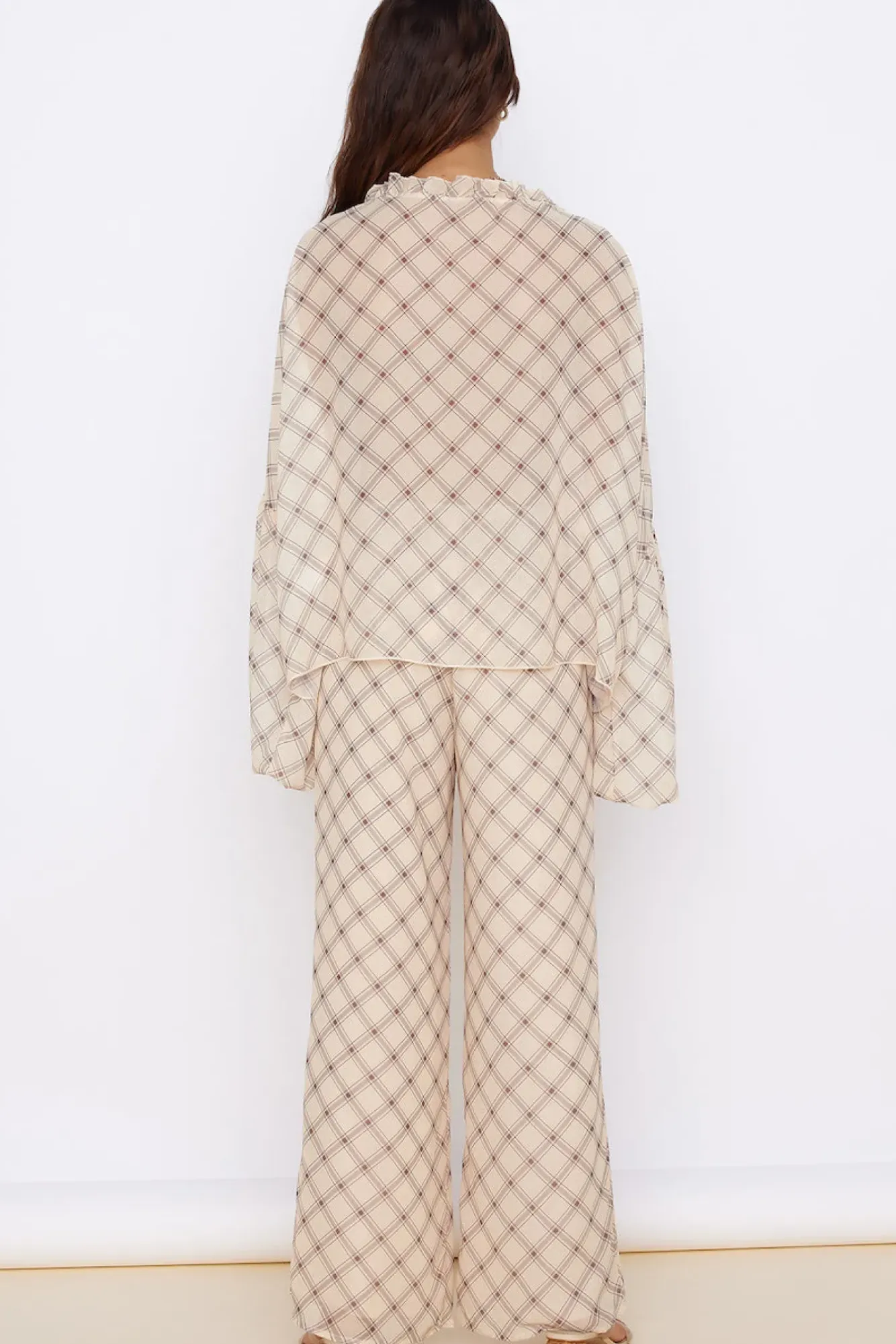 Pants>SNDYS Candice Pant Check Print