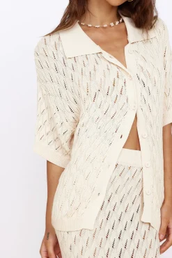 Shirts|Cropped>SNDYS Claire Top Sand