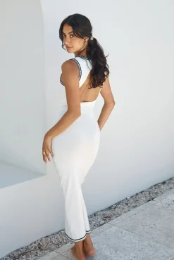 Vacation Dresses|Spring Break Dresses>SNDYS Ellery Maxi Dress White