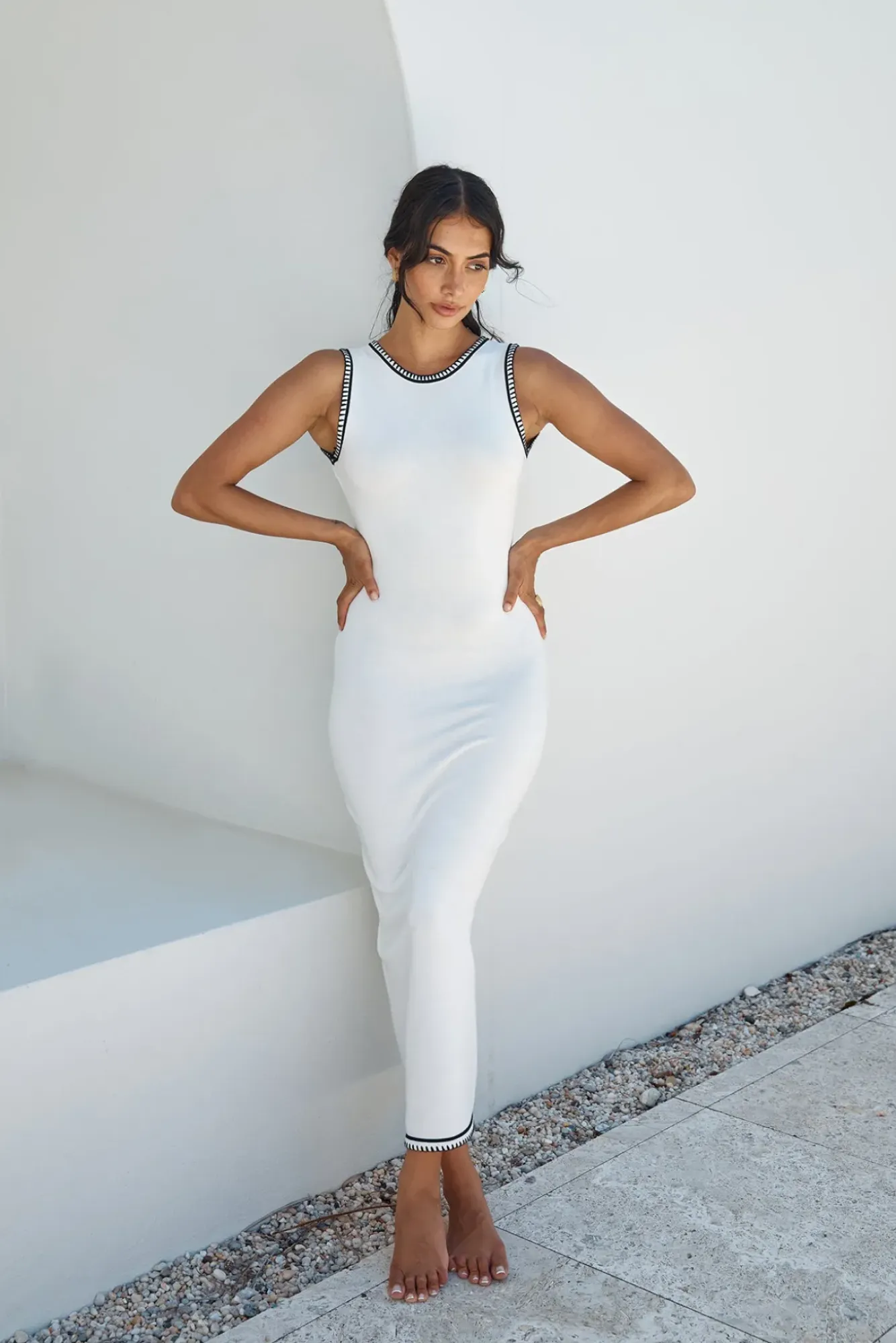Vacation Dresses|Spring Break Dresses>SNDYS Ellery Maxi Dress White