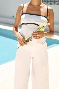 Cropped>SNDYS Kingsley Top White