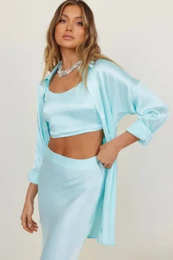 Skirts|Skirt And Top Sets>SNDYS Melody Skirt Blue