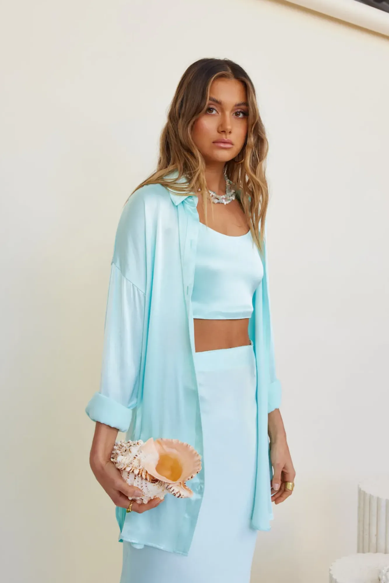Skirts|Skirt And Top Sets>SNDYS Melody Skirt Blue