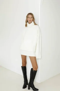 Jumpers|Long Sleeve>SNDYS Winnie Jumper White
