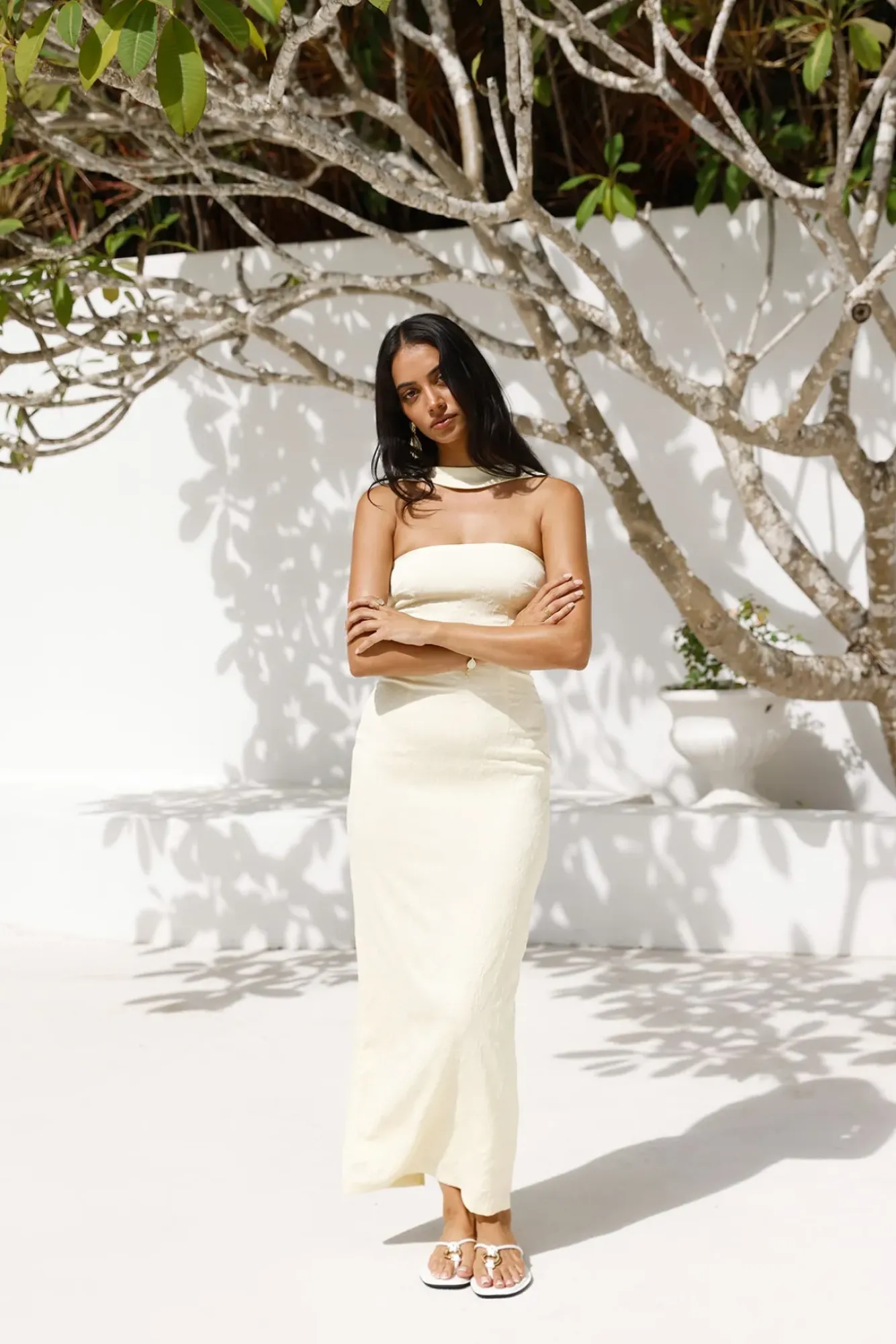 Wedding Guest Dresses|Cocktail Dresses>Hello Molly Soft Light Maxi Dress Yellow