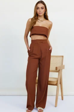 Pants>Hello Molly Solaris Pants Brown