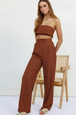 Pants>Hello Molly Solaris Pants Brown