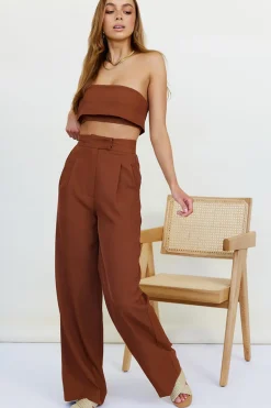 Pants>Hello Molly Solaris Pants Brown