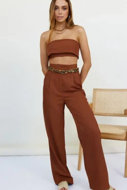 Pants>Hello Molly Solaris Pants Brown