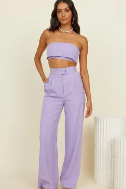 Pants>Hello Molly Solaris Pants Lilac