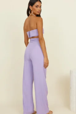 Pants>Hello Molly Solaris Pants Lilac