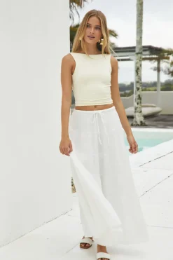 Cropped>Hello Molly Solstice Top Yellow