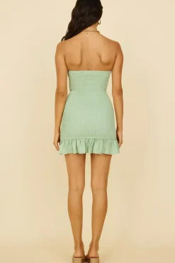 Vacation Dresses|Spring Break Dresses>Hello Molly Songbird Dress Green