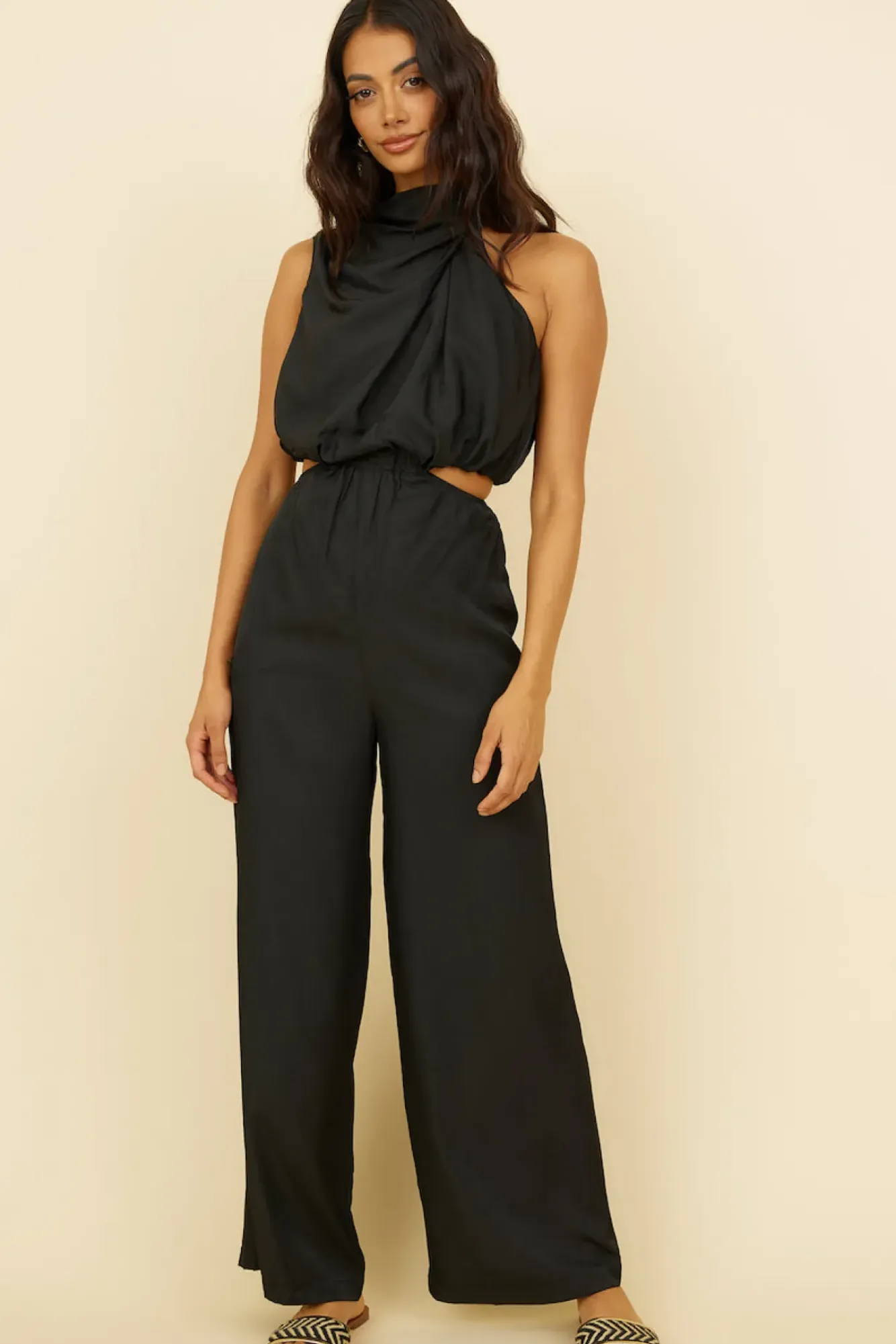 Rompers|Jumpsuits>Hello Molly Song Of My Heart Jumpsuit Black