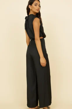 Rompers|Jumpsuits>Hello Molly Song Of My Heart Jumpsuit Black