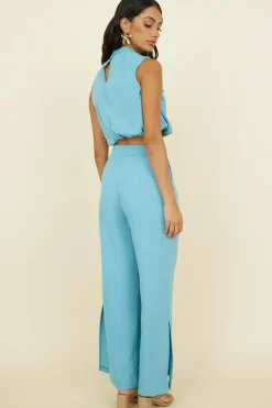 Pants>Hello Molly So Romantic Pants Turquoise