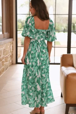 Spring Break Dresses|Casual Dresses>Hello Molly Soulmate Maxi Dress Green