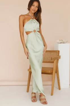 Wedding Guest Dresses|Formal Dresses>Hello Molly Soul Voices Maxi Dress Green