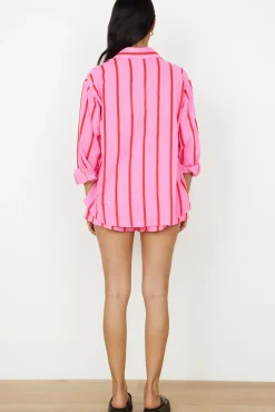 Two-Piece Shorts Set>Hello Molly Spicy Margarita Set Pink
