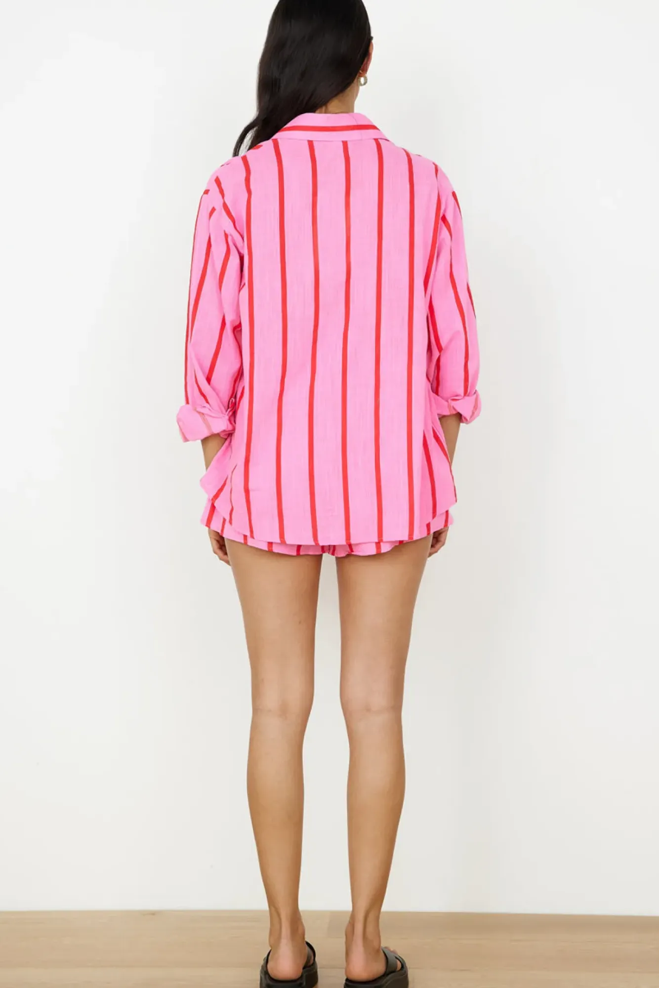 Two-Piece Shorts Set>Hello Molly Spicy Margarita Set Pink