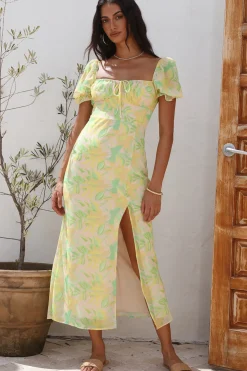 Vacation Dresses|Spring Break Dresses>Hello Molly Starbound Maxi Dress Green