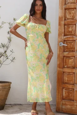 Vacation Dresses|Spring Break Dresses>Hello Molly Starbound Maxi Dress Green