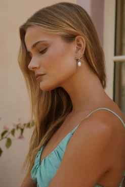 Earrings>Hello Molly Starfishes Sence Earrings Silver