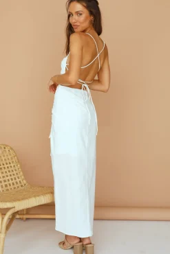 Spring Break Dresses|Summer Dresses>Hello Molly Staria Maxi Dress White
