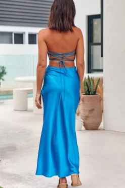 Skirts|Skirt And Top Sets>Hello Molly Star In The Night Maxi Skirt Blue