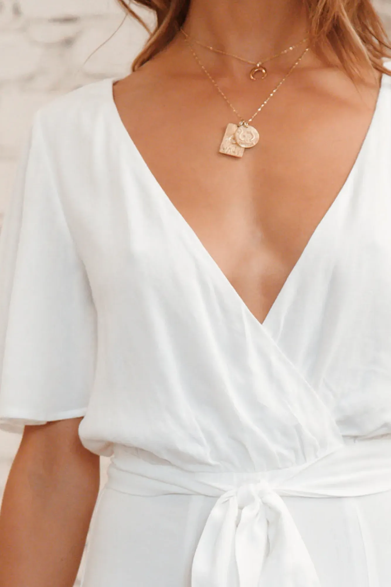 Vacation Dresses|Spring Break Dresses>Hello Molly Still Water Maxi Dress White