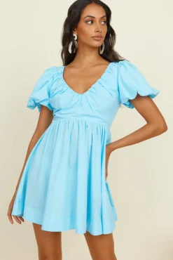 Spring Break Dresses|Casual Dresses>Hello Molly Stolen Heart Dress Blue