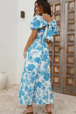 Bump Friendly|Brunch Dresses>Hello Molly Sugar Rush Midi Dress Blue