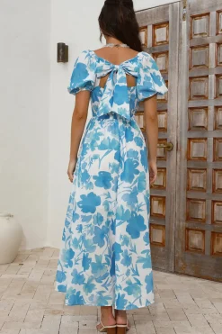 Bump Friendly|Brunch Dresses>Hello Molly Sugar Rush Midi Dress Blue