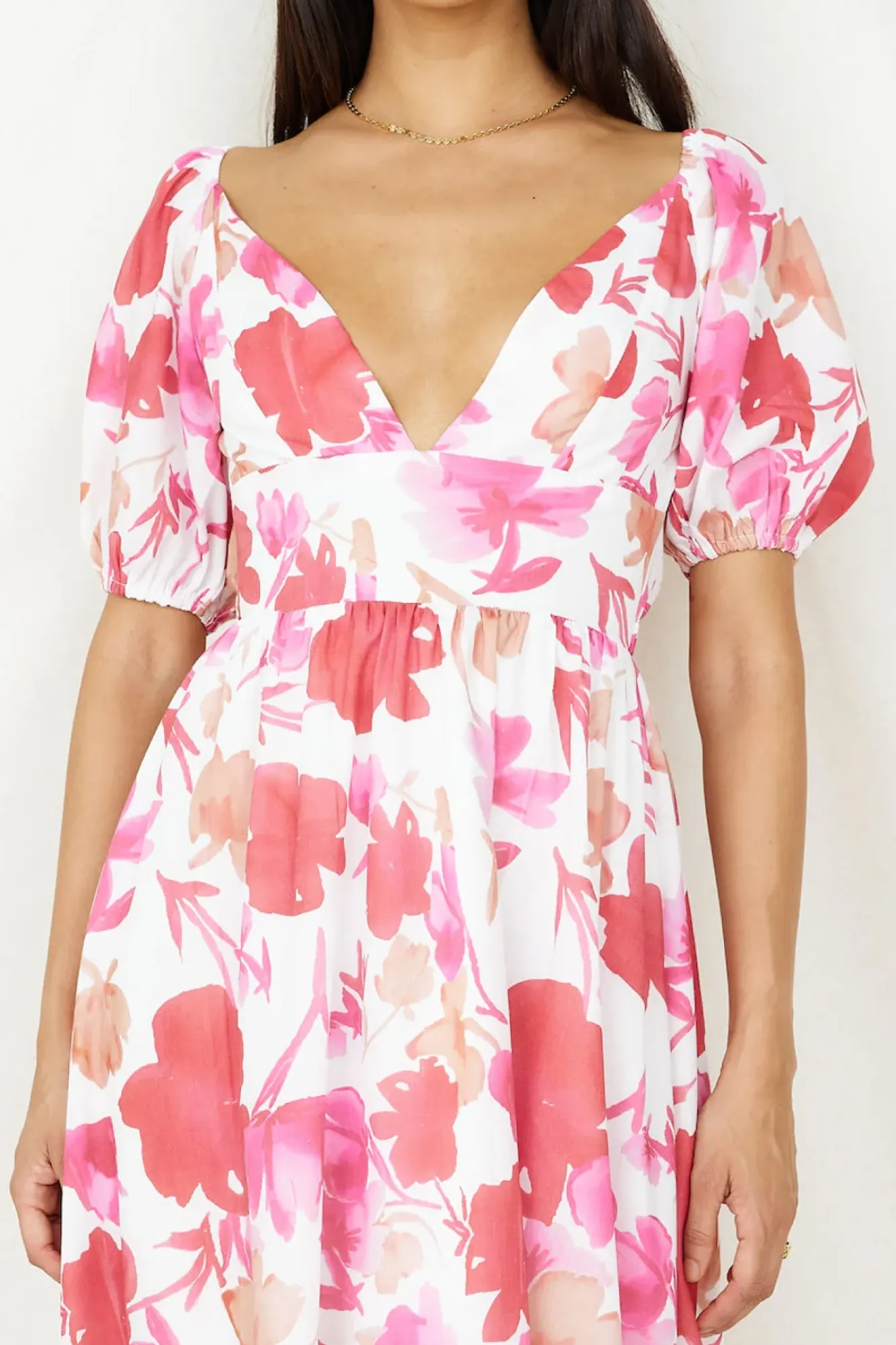 Bump Friendly|Floral Dresses>Hello Molly Sugar Rush Midi Dress Pink